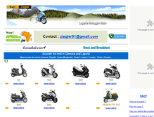 Tablet Screenshot of motoliguria.com